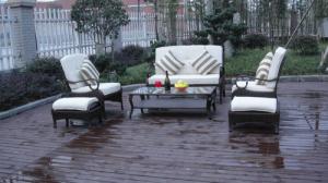 Quality 6pcs patio rattan furniture wholesale