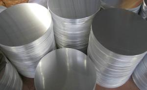 Quality Customized Aluminum Round Disc , Silver Aluminium Circles For Utensils wholesale