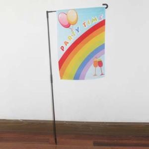 Quality Party Garden Flag Rainbow Balloons Party Time wholesale