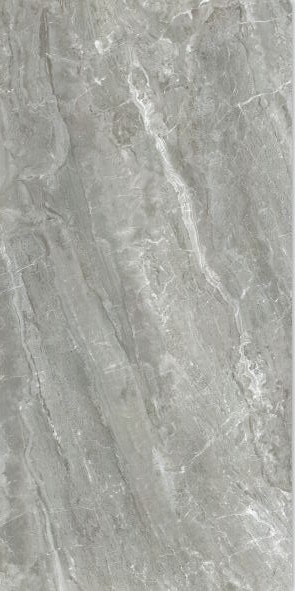 30*60 Inches Wall High Polished Grey Floor Tile / 750*1500mm Durable Ceramic Wall Tile