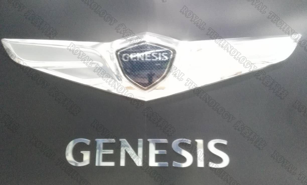 Car Logo Thermal Evaporation Coating Unit , PMMA Automotive Logo Billboard Chroming Machine