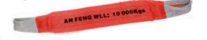 Quality Tear / UV Resistant Polyester Webbing Sling For Heavy Duty Lifting Rigging wholesale