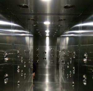 Quality Z Type Clean Room Air Shower Tunnel Single Person With Both Side Blowing wholesale