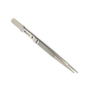 Quality Stainless Steel Jewelry Gemstone Tweezers With Elastic wholesale