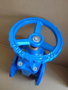 Quality (BS) Cast Iron Resilient Gate Valve nor-rising stem Flanged Ends wholesale