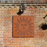 Rustic Decor Corten Steel Wall Art Laser Cut Garden Metal Artwork