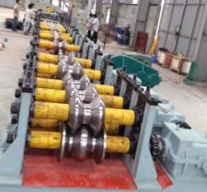 Quality ISO9001 350H Beam Highway Barrier Roll Forming Machine wholesale