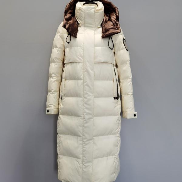 FODARLLOY Ladies Warm Hooded Cotton-padded Clothes Slim Long Down Winter Jackets