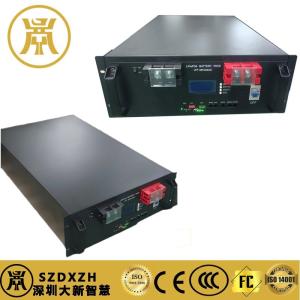 Quality Rack Mount 48VDC Battery 7200Wh Lithium Ion Battery Pack For Solar Energy Storage System wholesale