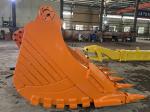 Customized Heavy Duty Excavator Rock Buckets For Hitachi Kobelco Komatsu