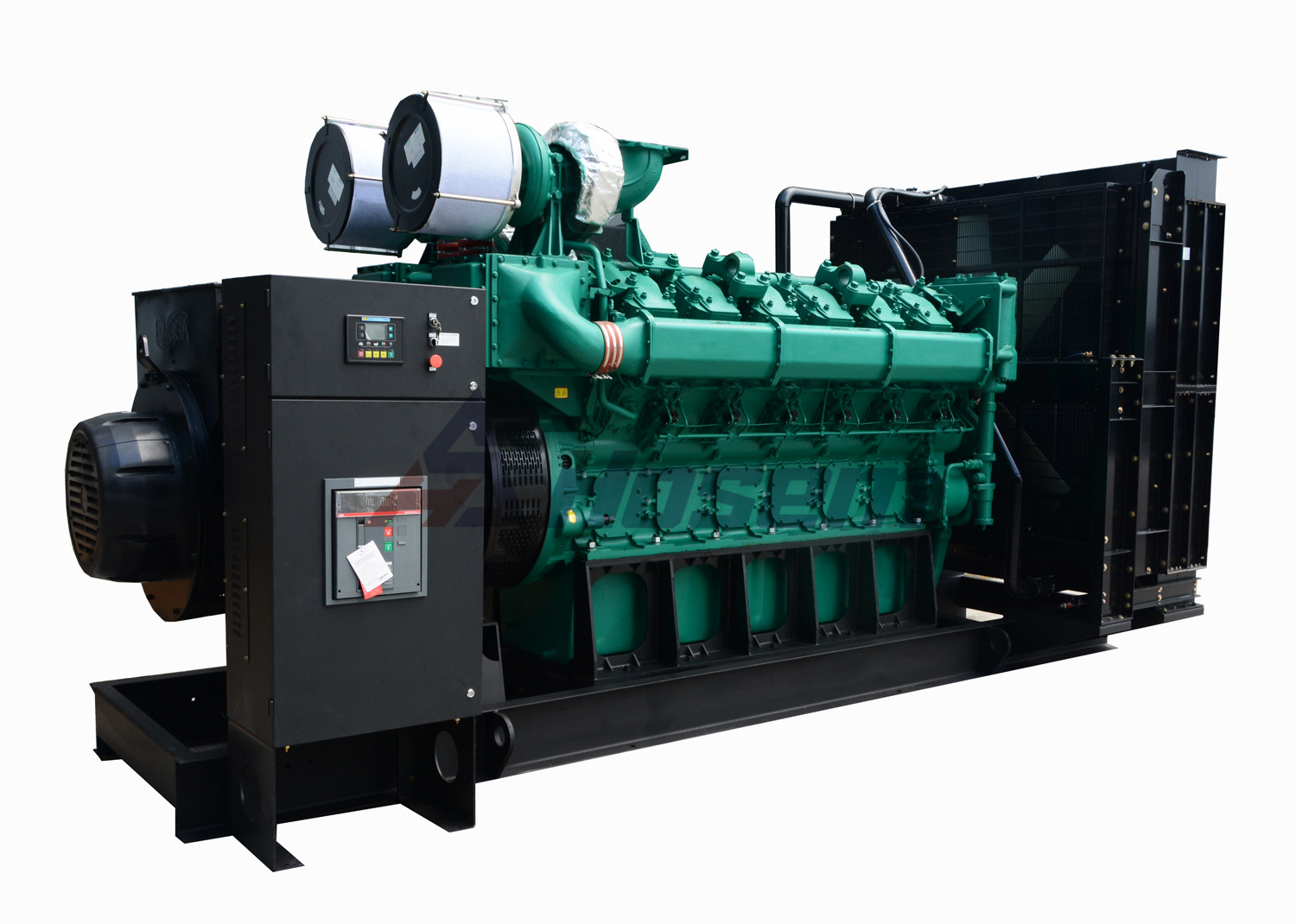 1200kW Yuchai Open-type Diesel Generator