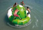 4 - 6 Person Water Inflatable Rotating Top Inflatable Water Gyro , Planet Saturn