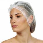 Breathable Disposable Bouffant Caps Polypropylene Colorful Hat For Hospital