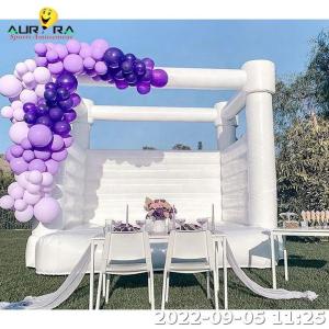 Quality Bounce House Inflatable Commercial 13x13ft Inflatable Jumper White Moon Bounce wholesale