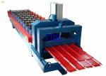 PPGI PPGL Glazed Steel Roof Tile Roll Forming Machine 70mm Shaft Diameter