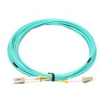 OM3 LC LC Connector Armored Fiber Optic Patch Cord