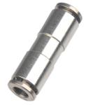 M5 ~ 1/2" Pneumatic Tube Fitting Black Colour PCVU Straight One Direction Valve
