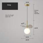 Modern LED Pendant Lights Indoor Lighting Living Room Lights Bedroom Light(WH-GP