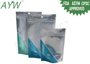 Quality One Side Foil Mylar Bags Smell Proof For 1kg Tobacco / Weed Seeds wholesale