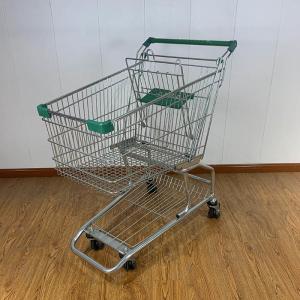 Quality 125L Retail Grocery Carts American Style Supermarket Shopping Trolley wholesale