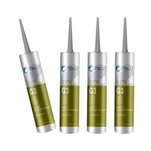Quality Sanitary Grade Black Weatherproof Silicone Sealant Excellent Coverage wholesale