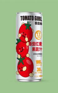 Quality Delicious Tomato Fruit Juice 330ml aluminum cans with Low Carbohydrates Energy Content and No Fats wholesale