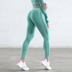 [Free Sample] Yoga Pants Set Customize Apparel Processing Services Slight women