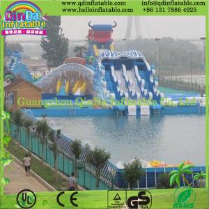 Quality Square Above Ground Pool Rectangular Metal Frame Swimming Pool wholesale