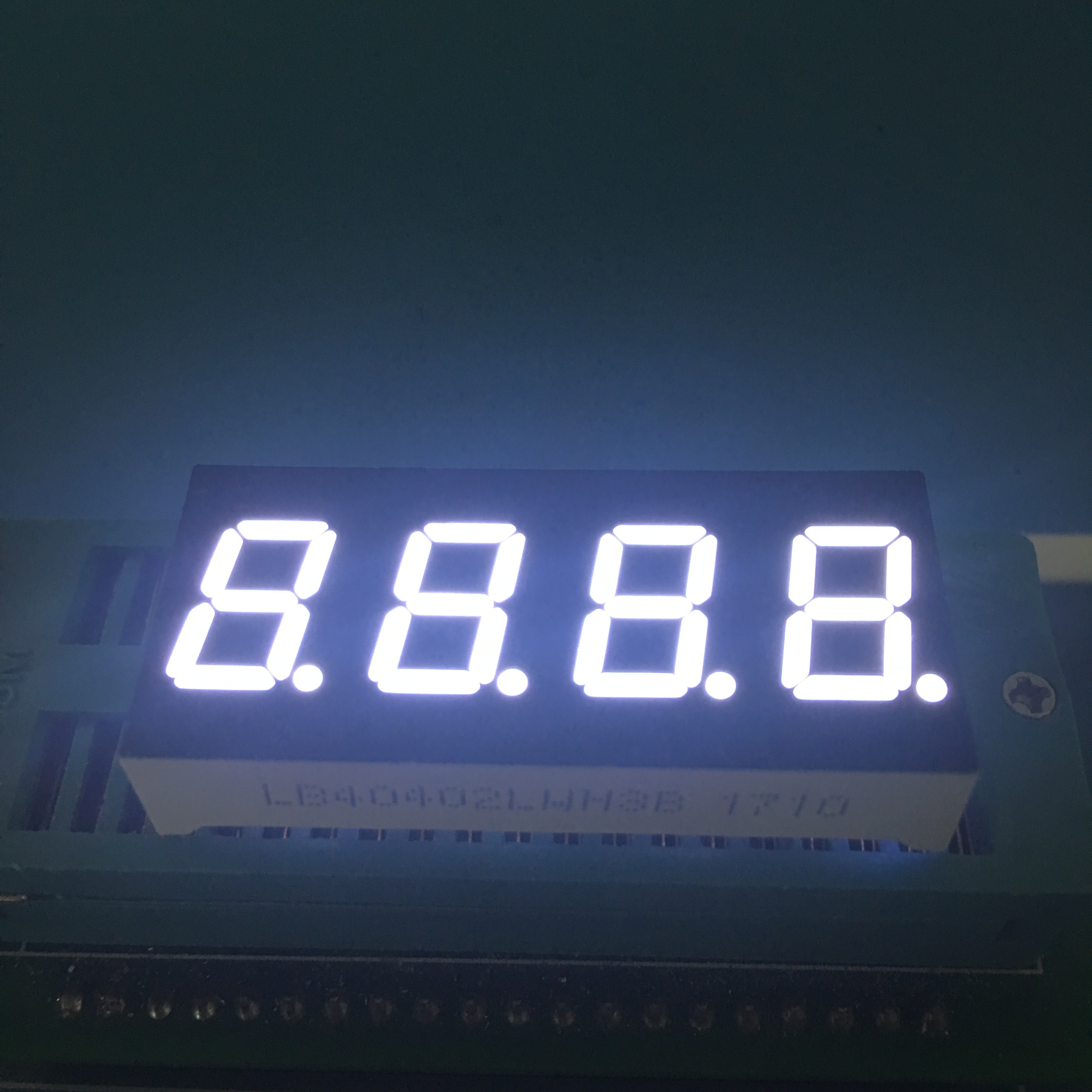 LED Display 4 Digit 0.4inch 7 Segment Ultra White Common Anode for Instrument Panel