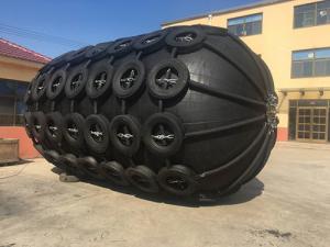 Quality Dia 2.5m Protection Pneumatic Ship Fender ISO17357 Inflatable Fenders For Boats wholesale
