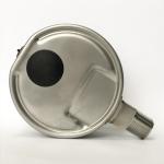4" 300 psi Radial Direction Connection Manometer 1/2" NPT Vacuum All Stainless