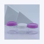 Stamping Printing Handling 20ml Clear Plastic Acrylic Cosmetic Cream Jar