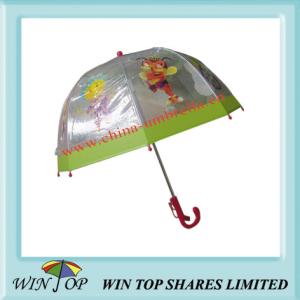 Quality 15.5&quot; Children Translucent Cartoon Umbrella wholesale