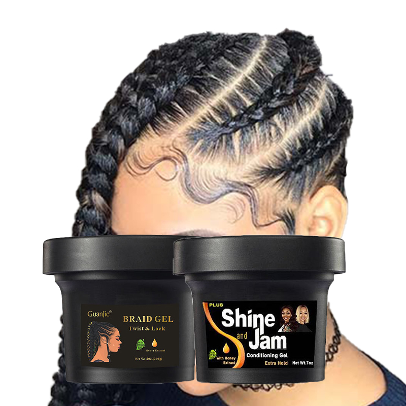 200ml Private Label Twist Loc Tresse Gel for Conditioning and Extra Hold Fast Drying