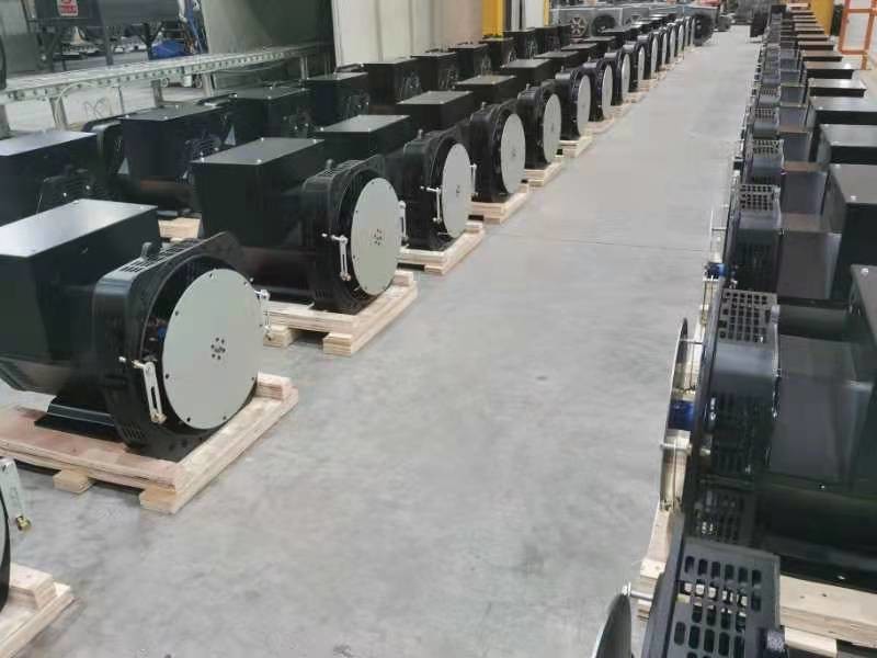 3 Phase Brushless Synchronous Alternator 50kva 500kva Generator Alternator 100% Copper Wire