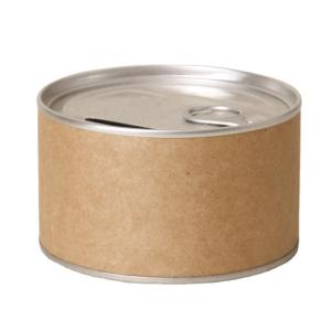 Quality Biodegradable Composite Can Packaging , Duplex Cardboard Tube Containers wholesale
