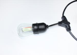 Quality Clear Glass RGB Color Changing LED S14 Wedding Party Lights wholesale