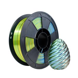 Quality Strong Toughness Color Change Filament PLA Plus Four Color Blue-Green Gold Copper 1.75mm For 3D Printer +/- 0.02mm, 3D Printer Multicolor Filament, wholesale