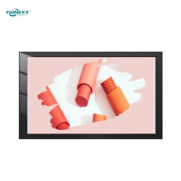 22 inch Wall Mounted Digital Signage with Aluminum Shell Material Bezel 12mm