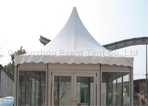 Quality Pagoda Structure Heavy Duty Garden Gazebo Fireproof Waterproof 10 X 10 Meter wholesale