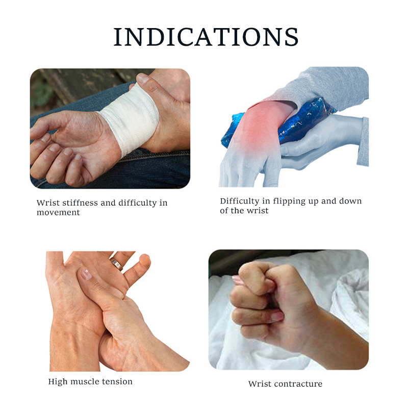Fracture postoperative rehabilitation hemiplegia dystonia electric manual dual operation mode wrist rehabilitation trainer
