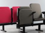 OEM ODM Indoor HDPE VIP Stadium Seats With Armrest
