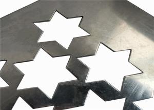 Quality Star Hole 1220mm Length 1.5mm Perforated Stainless Sheet wholesale