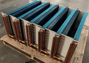 Quality Copper Tube Aluminum Fin Tub Heat Exchanger , Home Portable AC Heat Exchanger wholesale