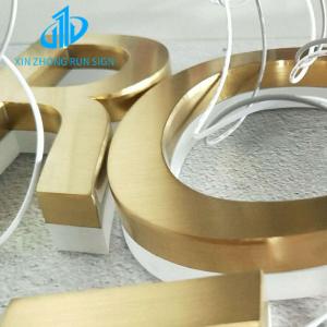 Quality Hot selling storefront business signs letters signage front lit led logo wholesale