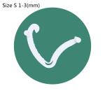 Economical Single Polymer Ligating Clips Endoscopic Surgery Clip NLC-OS