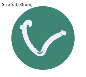 Quality Single Polymer Non Absorbable Surgical Ligating Clips NLC-OS wholesale