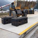 60 Tons Commercial Truck Scales ZEMIC Load Cells Computerised Digital Pitless