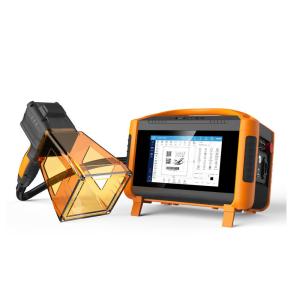 Quality 20W 30W Handheld Portable CNC Laser Marking Machine for Metal Stainless Steel Paper Paint Glass Aluminum High Fiber Laser Pulsed wholesale