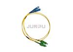 AC APC Armored Fiber Optic Patch Cable SM DM 1M 3.0mm